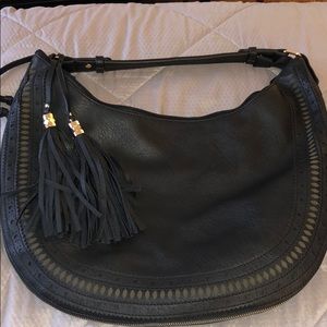 Black Boho Purse
